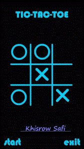 game pic for Tic Tac Toe Blue for s60v3v5